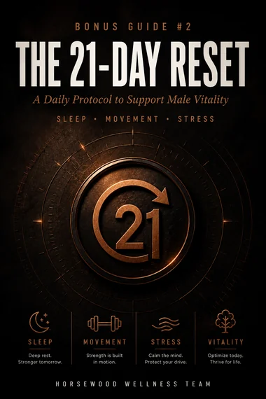 The 21-Day Reset digital bonus guide cover